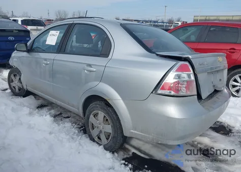 2011 Chevrolet Aveo 1Lt z USA, uszkodzony, nr VIN KL1TD5DE3BB206688